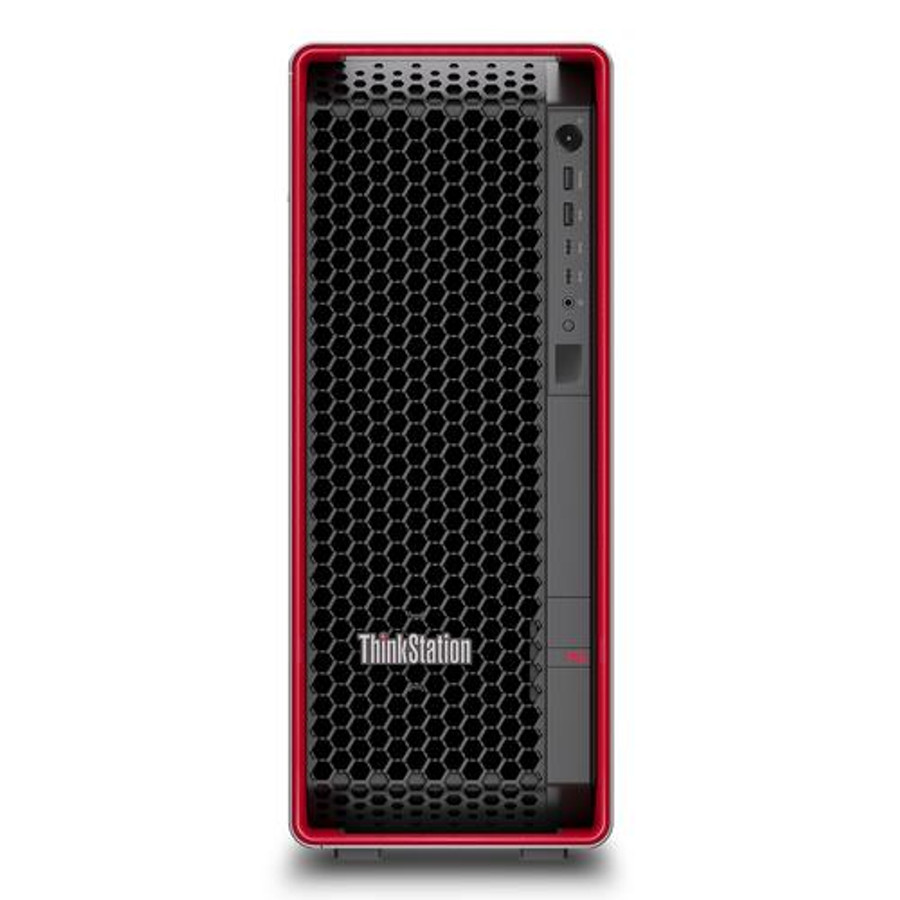 Lenovo ThinkStation P8 AMD Ryzen Threadripper PRO 7985WX 32 Go DDR5-SDRAM 1 To SSD NVIDIA RTX A4000 Windows 11 Pro Tower Station de travail Noir - 30HH004HUS