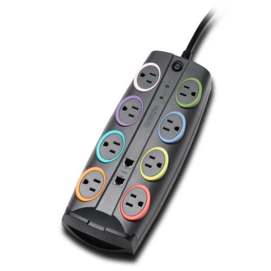 Kensington  protection surtension Multicolore 8 sortie(s) CA 2,4 m - K62691NA