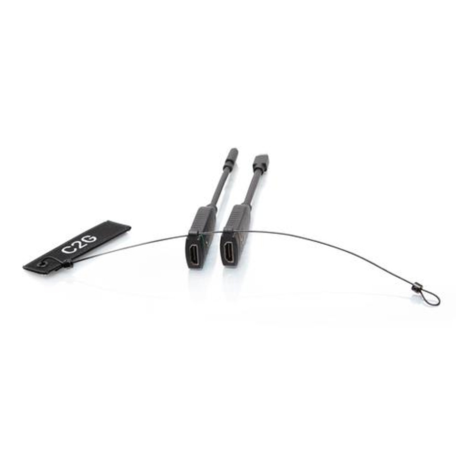 C2G  changeur de genre de câble 2x HDMI 1x Mini DisplayPort, 1x USB-C Noir, Multicolore - C2G29997 C2G  changeur de genre de câble 2x HDMI 1x Mini DisplayPort, 1x USB-C Noir, Multicolore - C2G29997