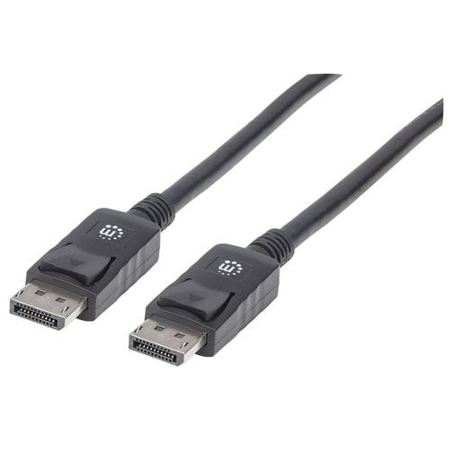 Manhattan  câble DisplayPort 2 m Noir - 393799 Manhattan  câble DisplayPort 2 m Noir - 393799