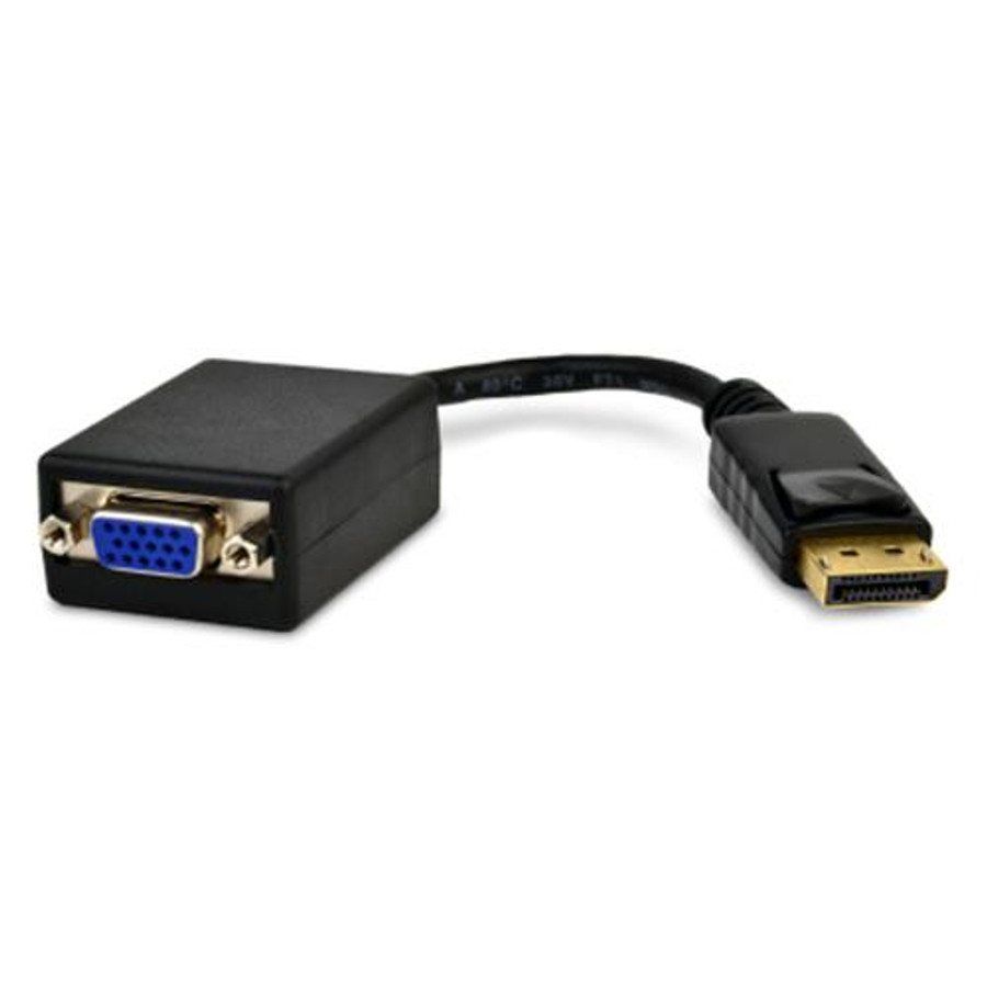 Viewsonic  câble vidéo et adaptateur VGA (D-Sub) DisplayPort Noir - CB-00011486 Viewsonic  câble vidéo et adaptateur VGA (D-Sub) DisplayPort Noir - CB-00011486