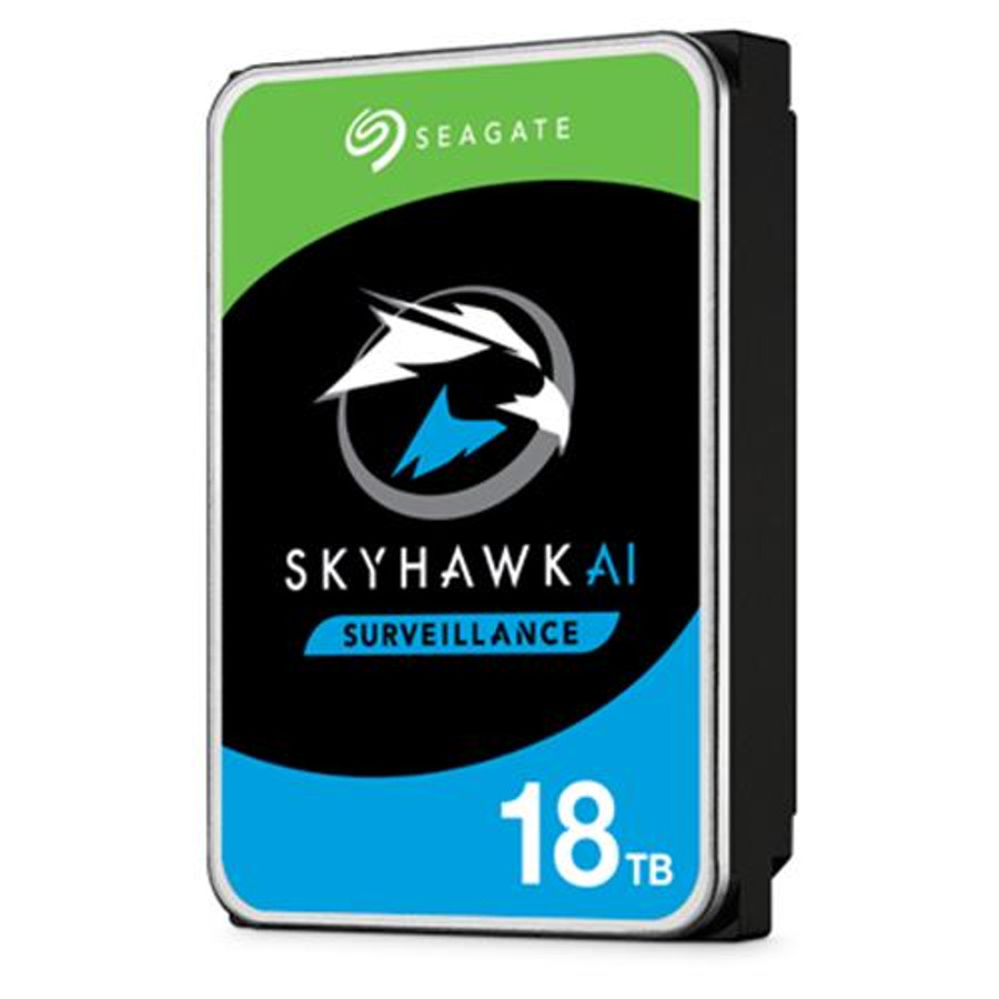 Seagate SkyHawk AI disque dur 18 To 7200 tr/min 256 Mo 3.5" Série ATA III - ST18000VE002 Seagate SkyHawk AI disque dur 18 To 7200 tr/min 256 Mo 3.5" Série ATA III - ST18000VE002