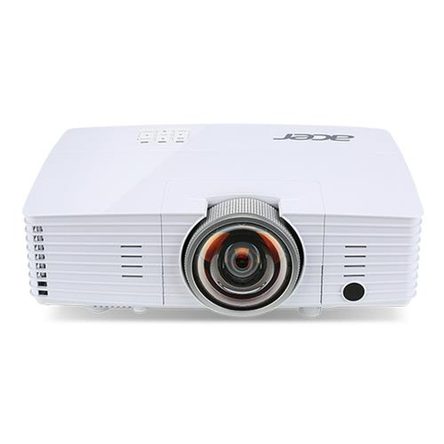 Acer Education S1385WHne Projecteur à focale courte 3200 ANSI lumens DLP WXGA (1280x800) Compatibilité 3D Blanc - MR.JLX11.00E Acer Education S1385WHne Projecteur à focale courte 3200 ANSI lumens DLP WXGA (1280x800) Compatibilité 3D Blanc - MR.JLX11.00E
