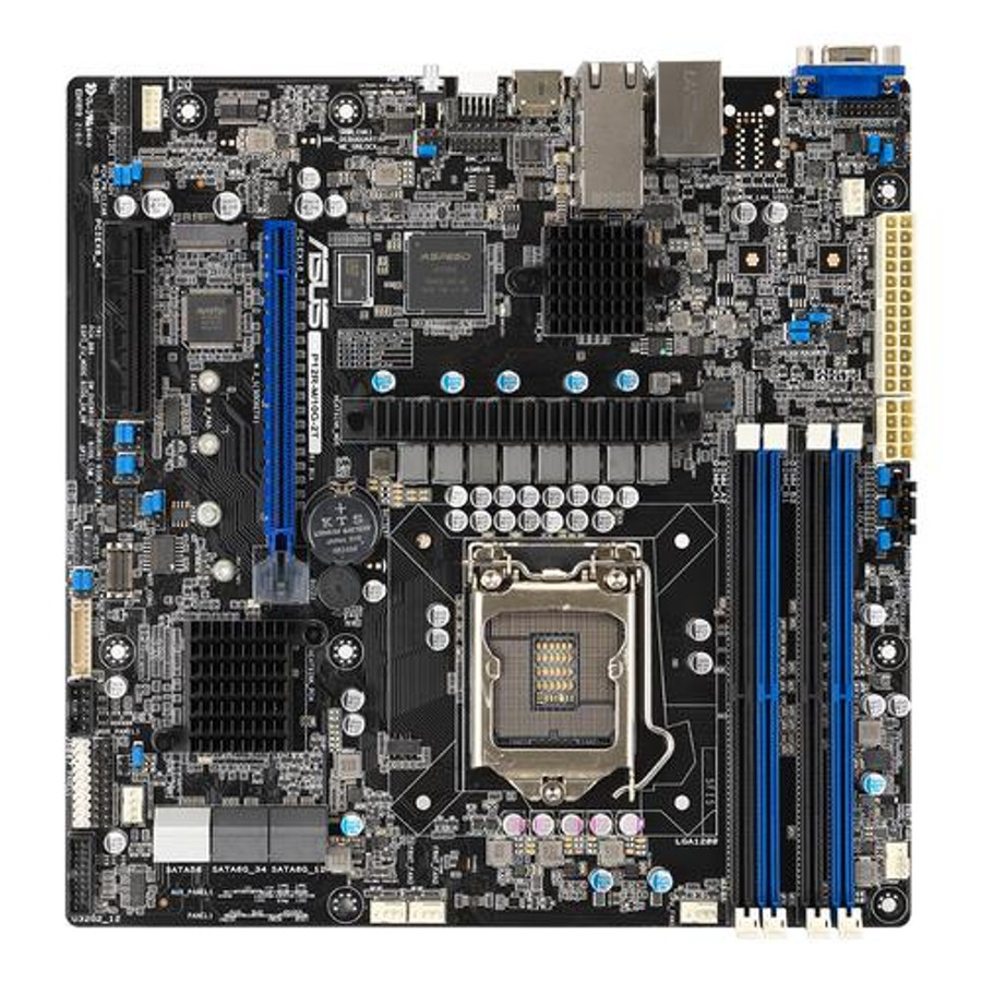 ASUS P12R-M/10G-2T Intel C252 LGA 1200 (Socket H5) micro ATX - 90SB0AC0-M0UAY0 ASUS P12R-M/10G-2T Intel C252 LGA 1200 (Socket H5) micro ATX - 90SB0AC0-M0UAY0