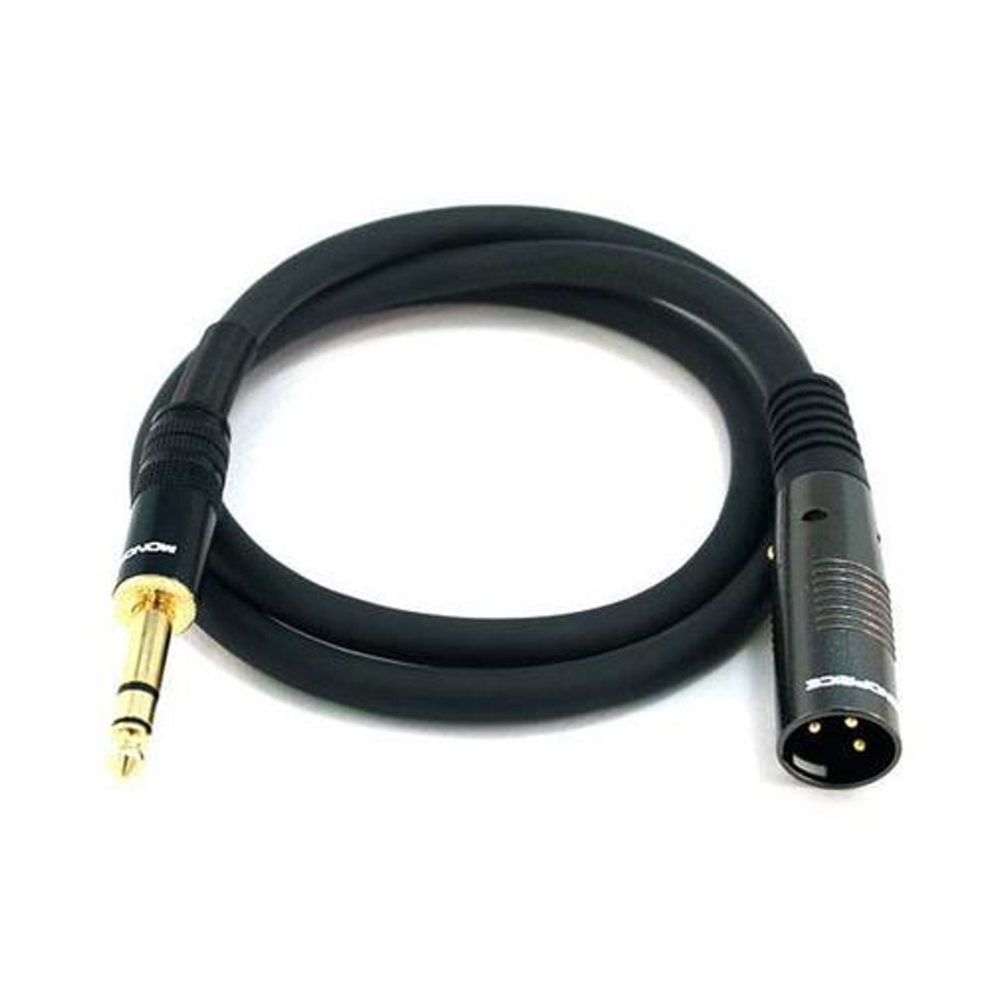 Monoprice  câble audio 0,91 m XLR (3-pin) 6,35 mm Noir - 4760