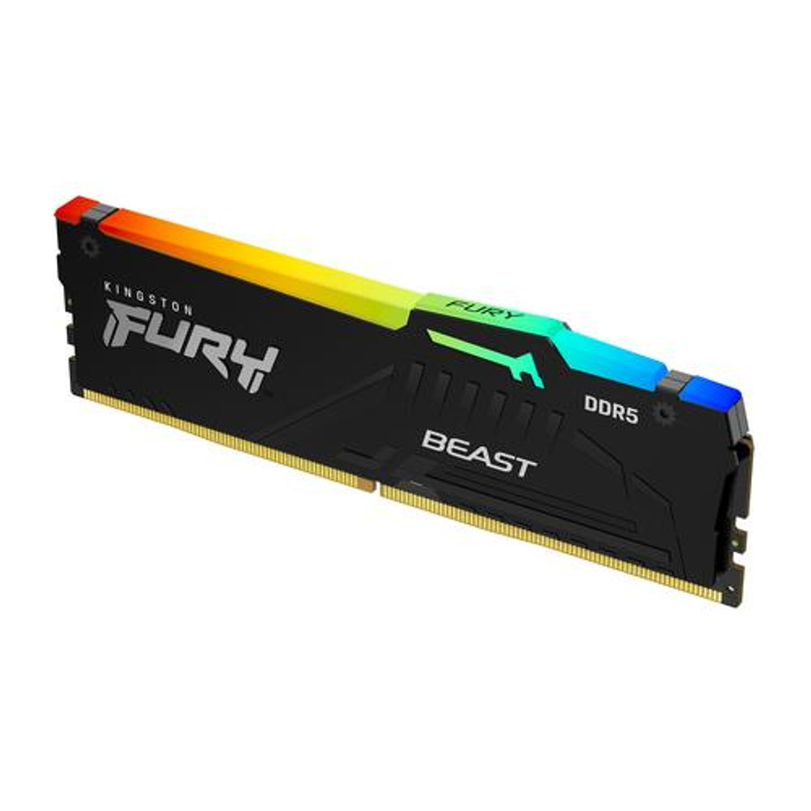 Kingston Technology FURY Beast 16 Go 5600 MT/s DDR5 CL40 DIMM RGB - KF556C40BBA-16