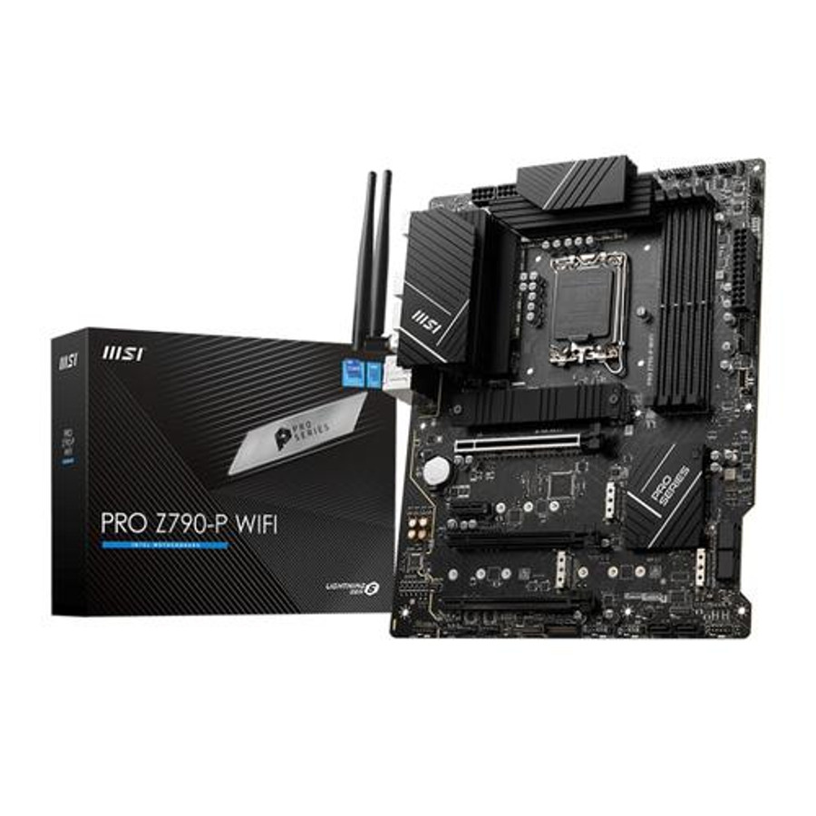 MSI  carte mère Intel Z790 LGA 1700 ATX - PRO Z790-P WIFI MSI  carte mère Intel Z790 LGA 1700 ATX - PRO Z790-P WIFI