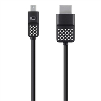 Belkin Mini DisplayPort to HDTV Cable 1,8 m HDMI Noir