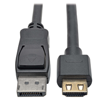 Tripp Lite P582-015-HD-V4A câble vidéo et adaptateur 4,57 m DisplayPort HDMI Noir