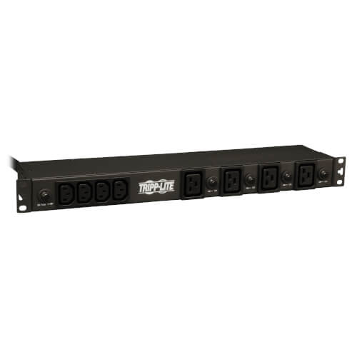 PDU1230 Tripp Lite PDU de base monophasé 4,8/5,8 kW, prises 200-240V (16 C13 et 4 C19), L6-30P, cordon de 15 pieds (4,57 mètres), montage en rack 1U