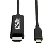 Tripp Lite U444-003-H4K6BE adaptateur graphique USB 4096 x 2160 pixels Noir