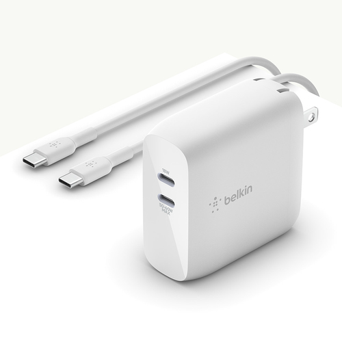 Belkin WCH003DQ2MWH-B6 chargeur d'appareils mobiles Blanc Intérieure