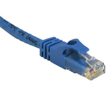 C2G 125ft Cat6 550MHz Snagless Patch Cable Blue câble de réseau Bleu 37,5 m