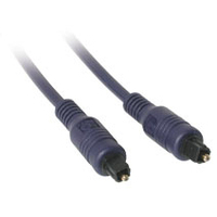 C2G 2m Velocity™ Toslink Optical Digital Cable câble audio Bleu