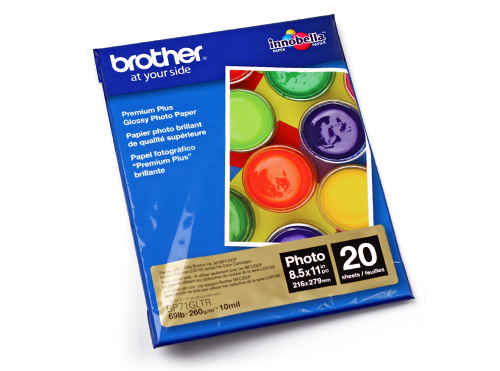 BP71GLTR Brother Letter-size Glossy Photo Paper papier photos