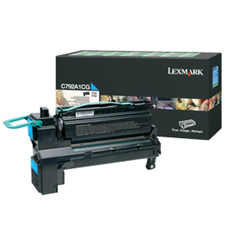 C792A1CG Lexmark C792A1CG Cartouche de toner 1 pièce(s) Original Cyan