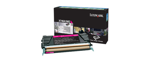 X746A1MG Lexmark X746A1MG Cartouche de toner 1 pièce(s) Original Magenta