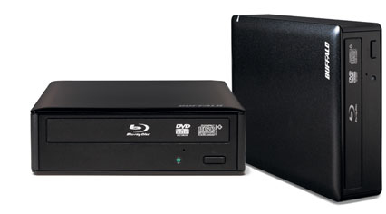 Buffalo BRXL-16U3 lecteur de disques optiques Blu-Ray RW Noir