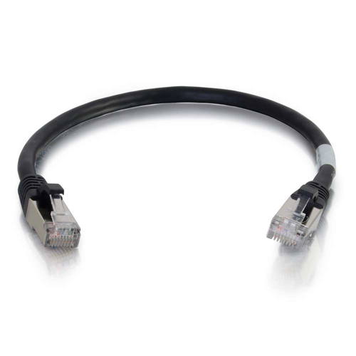 00817 C2G 10ft Cat6 câble de réseau Noir 3,05 m S/FTP (S-STP)