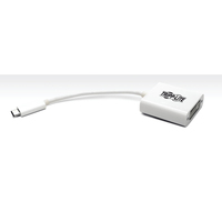 Tripp Lite U444-06N-DVI-AM adaptateur graphique USB Blanc