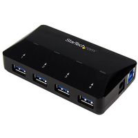 StarTech.com Hub USB 3.0 à 4 ports plus port dédié à la charge de 2,4 A