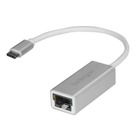 StarTech.com Adaptateur réseau USB-C vers RJ45 Gigabit Ethernet - M/F - Argent