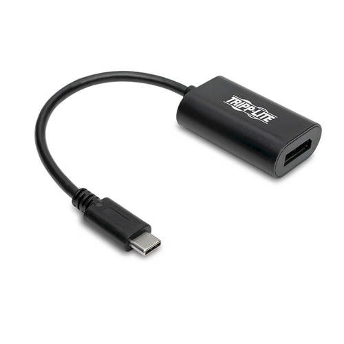 Tripp Lite U444-06N-DP4K6B câble vidéo et adaptateur 0,152 m USB Type-C DisplayPort Noir