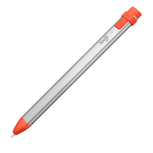 Logitech Crayon stylet 20 g Orange, Argent