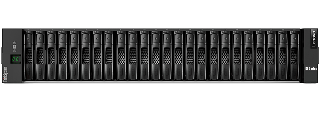 7Y75A002WW Lenovo ThinkSystem DE4000H boîtier de disques Rack (2 U) Noir