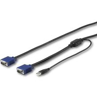 StarTech.com Câble pour switch KVM USB VGA de 1,8 m pour consoles