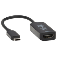 Tripp Lite U444-06N-HDR-B câble vidéo et adaptateur 0,152 m USB Type-C HDMI Type A (Standard) Noir
