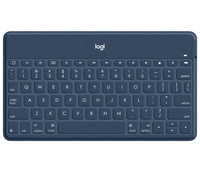 Logitech Keys-To-Go Bleu, Orange, Blanc Bluetooth