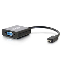 C2G USB3.1-C/VGA adaptateur graphique USB 1920 x 1200 pixels Noir