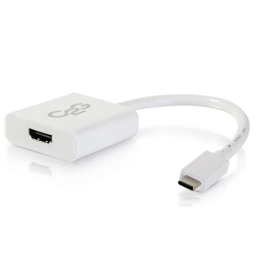 C2G USB3.1-C/HDMI adaptateur graphique USB 3840 x 2160 pixels Blanc