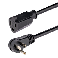 StarTech.com RFX-6F-POWER-CORD câble électrique Noir 1,8 m NEMA 5-15P NEMA 5-15R