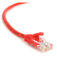 StarTech.com 25 ft Red Snagless Category 5e (350 MHz) UTP Patch Cable câble de réseau Rouge 7,62 m