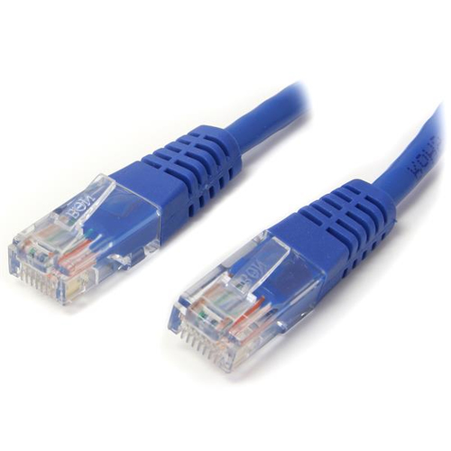 StarTech.com 8 ft Blue Molded Category 5e (350 MHz) UTP Patch Cable câble de réseau Bleu 2,44 m