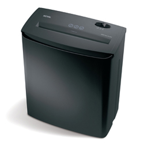 16999U Royal Consumer now offers the JS55 with STD Basket shredder.  The  5-sheet capacity cross strip cut shredder comes with a plastic basket, 8.75" throat width, auto start/stop and reverse.