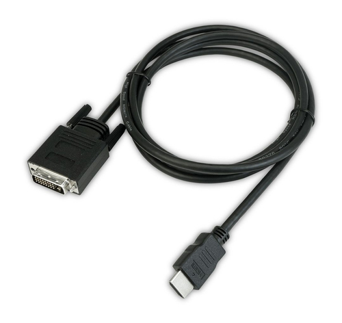 901192 6 ft HDMI/DVI-D Video Cable for Video Device - HDMI Male Digital Audio/Video - DVI-D Male Digital Video - Bi-Directional