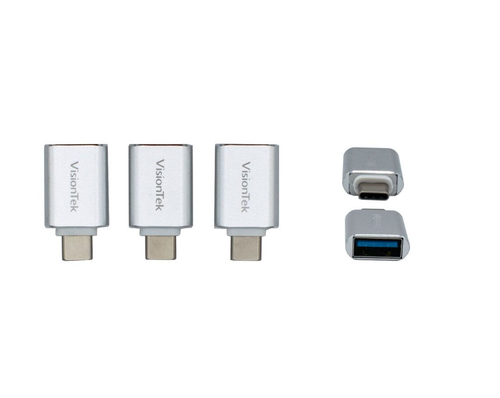 901224 3 Pack - 1 x Type A Female USB - 1 x Type C Male USB compatible with most laptops, tablets and smartphones.
