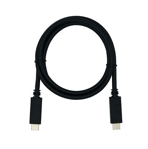 901269 3.28 ft USB Data Transfer Cable - First End: 1 x Type C Male USB - Second End: 1 x Type C Male USB - 10 Gbit/s - Supports up to 3840 x 2160 - Up to 100W Power Delivery