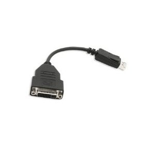 900340 7" DisplayPort/DVI Video Cable for Audio/Video Device, Monitor - First End: 1 x DisplayPort Male Digital Audio/Video - Second End: 1 x DVI-D Female Digital Video - Black