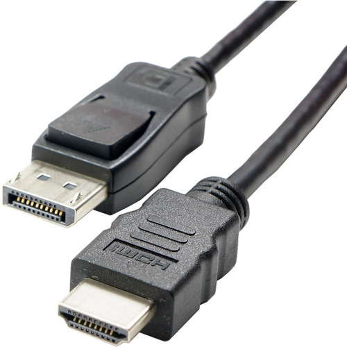 900822 HDMI Male Digital Audio/Video - DisplayPort Male Digital Audio/Video