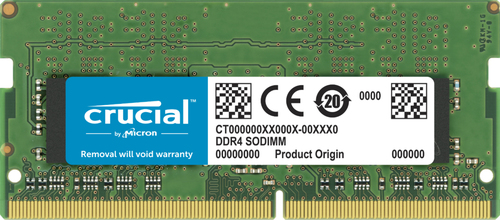 CT32G4SFD832A 32GB, 260-pin SODIMM, DDR4 PC4-25600, NON-ECC,