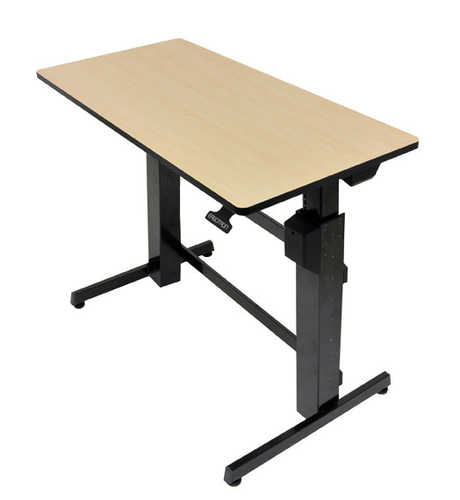 24-271-928 WorkFit-D, Sit-Stand Desk (birch surface)