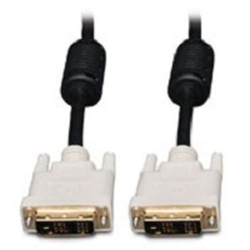 Ergotron DVI Dual-Link Monitor Cable câble DVI 3 m DVI-D Noir, Blanc