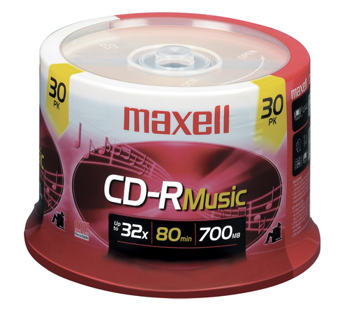 Maxell 625335 CD vierge CD-R 700 Mo 30 pièce(s)