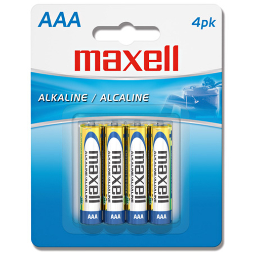 Maxell LR03 4BP Batterie à usage unique AAA Alcaline