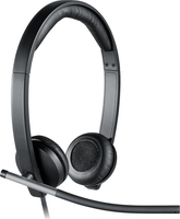 Logitech H650e Casque Avec fil Arceau Bureau/Centre d'appels Noir