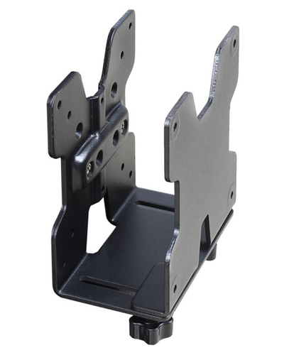 80-107-200 THIN CLIENT CPU HOLDER, BLACK TEXTURED